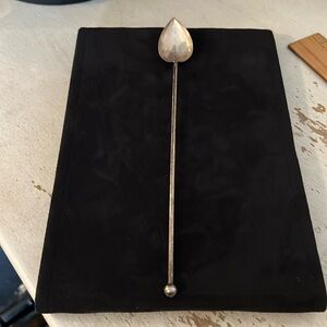 C1900 Watson Sterling Silver martini cocktail stirring spoon 8.5”